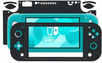 Folie Skin Compatibila cu Nintendo Switch Lite Marmalis Sticker Skin Color Black Matt 