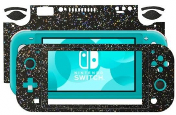 Folie Skin Compatibila cu Nintendo Switch Lite Marmalis Sticker Skin Galactic Rainbow 