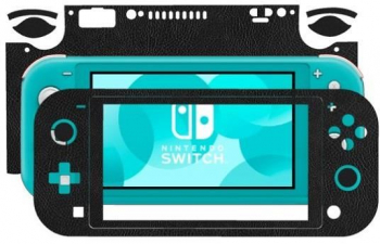 Folie Skin Compatibila cu Nintendo Switch Lite Marmalis Sticker Skin Leather Black 