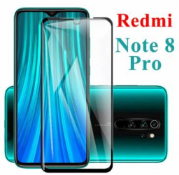Geam sticla cu OCA Xiaomi Redmi Note 8 Pro Negru Service Pack 