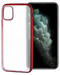 Husa Compatibila cu Apple iPhone 11 Pro - Iberry Electro Matt Red 