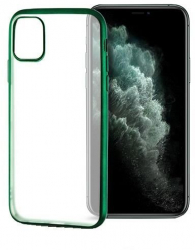 Husa Compatibila cu Apple iPhone 11 Pro Max - Iberry Electro Matt Green 