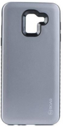Husa Compatibila cu Samsung Galaxy A6 2018-Roar Rico Armor Gri 