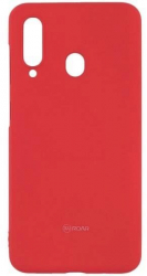 Husa Compatibila cu Samsung Galaxy A60 Roar Colorful Jelly Case - Roz Mat 