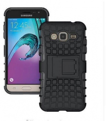 Husa Forcell Hybrid Panzer Neagra Pentru Samsung Galaxy J1 J120 2016 