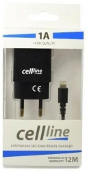 Incarcator Retea CellLine Negru Pentru Iphone 5 5S 6 6S 6 Plus 7 7 Plus 8 8 Plus Iphone X 