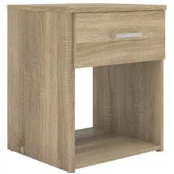 Noptiera 1 sertar pal stejar sonoma Garbo 38x36x43 cm 