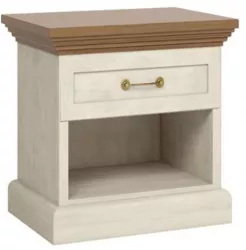 Noptiera PAL pin nordic si pal stejar salbatic Royal 57x40x50 cm 