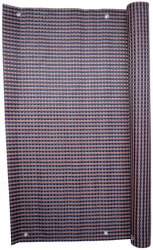 Paravan pentru balcon terasa gard UV 800 g/m2 maro negru 3x0.9 m 