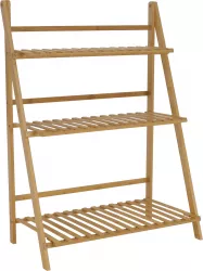 Raft 3 polite bambus natur Nepel 70x40x96 cm 