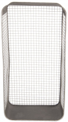 Raft de perete din fier gri 28 cm x 15 cm x 57 h 