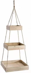 Raft suspendabil 3 polite 45x45x120 cm