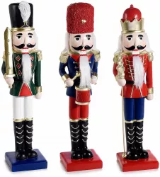 Set 3 figurine Spargatorul de Nuci 9x8x37 cm 