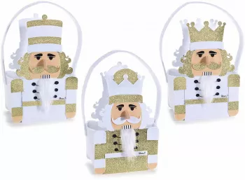 Set 3 gentute Craciun 13.5x8.5x25 cm 