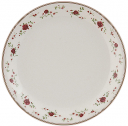 Set 4 farfurii ceramica Roses 20 x 2 cm 