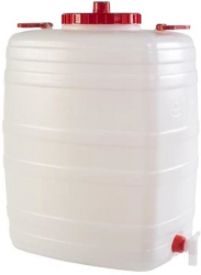 Bidon din plastic cu robinet Strend Pro Demetra 53x43x71 cm capacitate 100L 