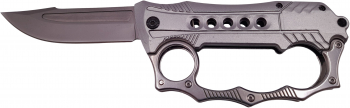 Briceag de vanatoare IdeallStore® Battlestar Blade otel inoxidabil 21.5 cm argintiu 