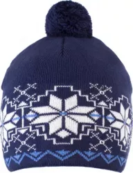 Caciula baieti din tricot captusita 8-12 ani CCB-720-27 Bleumarin 