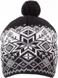 Caciula baieti din tricot captusita 8-12 ani CCB-720-28 Negru 