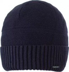 Caciula barbat din tricot captusita CB-720-22 Bleumarin 