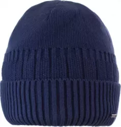 Caciula barbat din tricot captusita CB-720-23 Albastru 