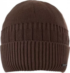Caciula barbat din tricot captusita CB-720-23 Maro 