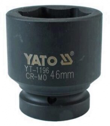 Cheie hexagonala tubulara de impact Yato YT-1196 prindere 1&rdquo 46 mm 