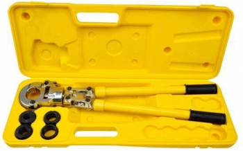 Cleste in trusa pentru sertizat tevi Pex-Al-Pex Geko G00900 16-32mm 
