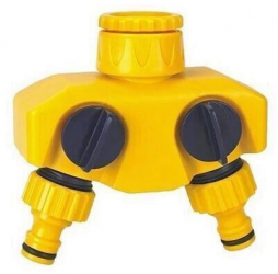 Conector furtun 2 cai Strend Pro DY8003 1/2-3/4 plastic 