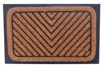 Covoras intrare CC RBC 30 Arrows guma cocos 40 x 60 cm 
