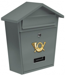 Cutie postala Vorel 78581 otel 380x320x105mm Gri 2 chei 