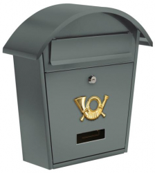 Cutie postala Vorel 78586 otel 380x320x105mm Gri 2 chei 
