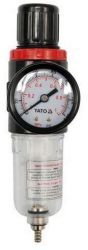 Filtru aer cu reductor pentru compresoare Yato YT-2382 prindere 1/4 