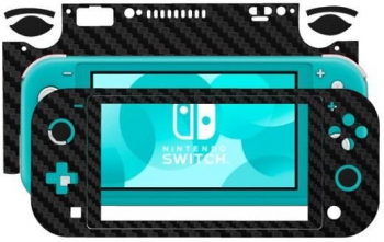 Folie Skin Compatibila cu Nintendo Switch Lite Marmalis Sticker Skin Carbon Black 