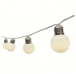 Ghirlanda cu LED-uri decor globuri mate 20 LED alb cald Home LP 20/WW exterior 