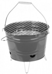 Gratar carbuni Strend Pro Finch BBQ galeata interioara portabil 270x220 mm 