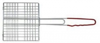 Gratar pentru peste carne Strend Pro BBQ OG-HB 220x220 mm cromat 