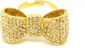Inel Crystal Bow IF-50 17.2 mm bej 