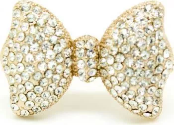 Inel Mademoiselle IF-40 16.4 mm auriu roze/alb 