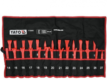 Kit pentru demontare tapiterie Yato YT-08443 27 piese in husa transport 