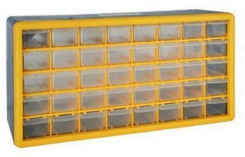 Organizator accesorii Strend Pro SBx3045-F 40 sertare 50x16x25 cm maxim 25 kg 