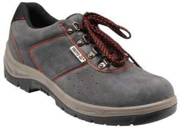 Pantofi de lucru din piele de bovina Yato Parena YT-80575 marimea 42 cat. S1P gri 