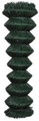 Plasa gard impletita Strend Pro Metaltec PVC dimensiuni 60/1800/2.2 mm lungime 25m verde 