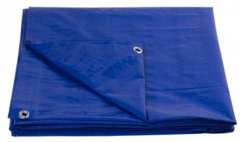 Prelata impermeabila Strend Pro Standard 4x6m inele de prindere 80g/m² waterproof 