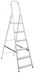 Scara pliabila Strend Pro ST-D6 6 trepte otel 197 cm sarcina 125 kg 