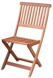 Scaun pliabil pentru gradina Strend Pro Agersted lemn de meranti max.150 Kg maro 46x58x87 cm
