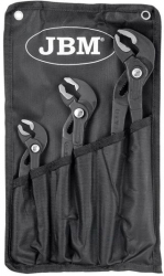 Set 3 clesti tip papagal JBM 53483 husa transport pentru instalatori Cr-V 