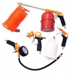 Set 5 accesorii de vopsit pentru compresor Strend Pro Airtool W-2004A1 