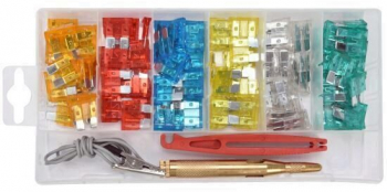 Set 92 sigurante fuzibile auto Yato YT-83142 cutie transport tester extractor 
