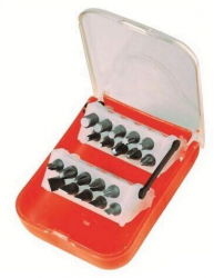 Set biti SMA DE 101551 cutie plastic 20 piese Crom Vanadium